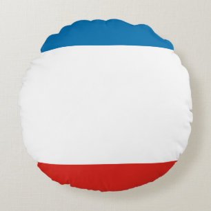 Crimea Flag Round Cushion