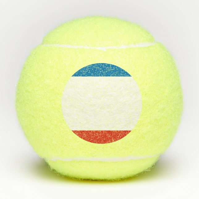 Crimea Flag Tennis Balls (Front)