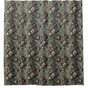 Crimes Against the Eldridge – Gothic Folklore Shower Curtain