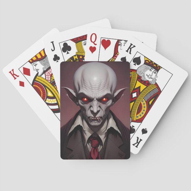 Crimewave Nosferatu Playing Cards (Back)