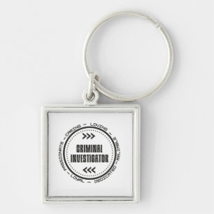 Criminal Investigator Key Ring
