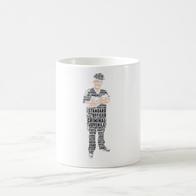 Criminal Justice Coffee Mug (Center)