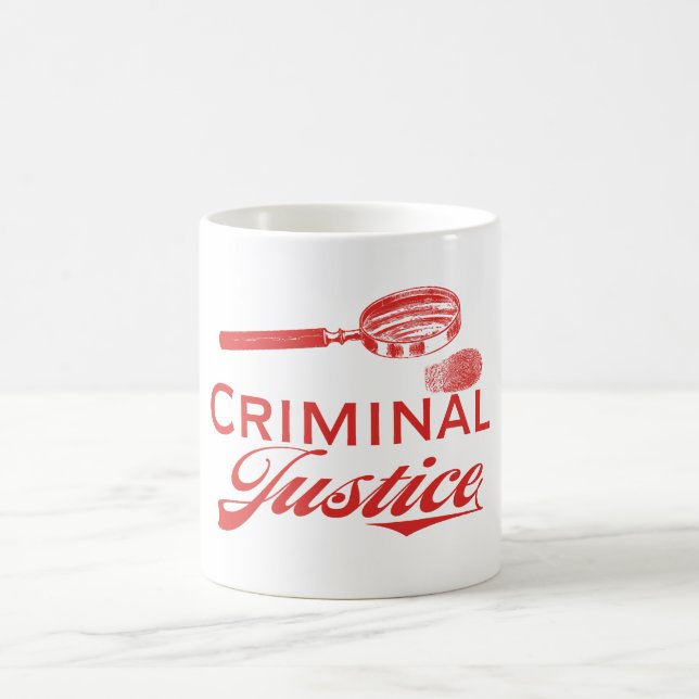 Criminal Justice Graduation Professional Coffee Mug (Center)