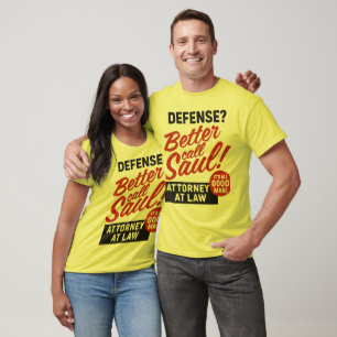 Criminal Law? Better Call Saul – Bold Graphic T-Shirt
