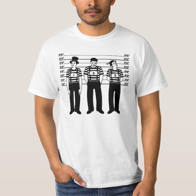 Criminal Mimes T-Shirt (Front)