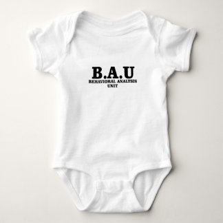Criminal Minds BAU Behavioural Analysis Unit Baby Bodysuit