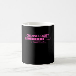 Criminologist Loading Coffee Mug