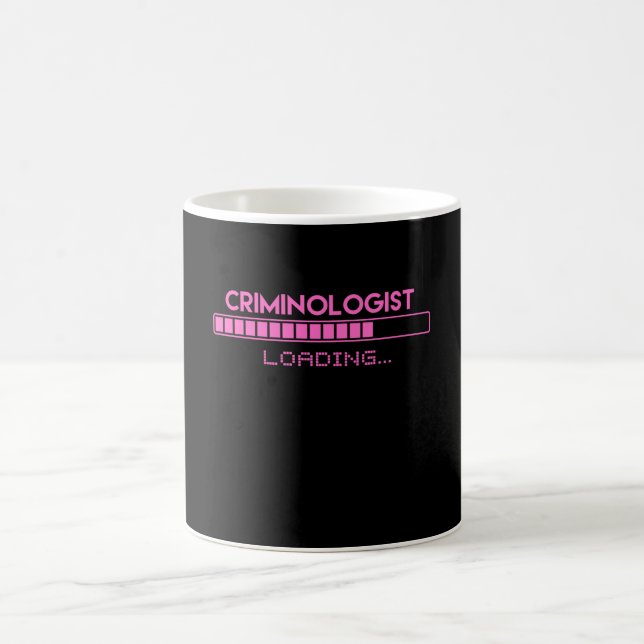 Criminologist Loading Coffee Mug (Center)