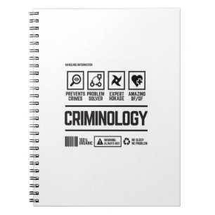criminology notebook