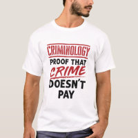 Criminology Proof that Crime Doesn't Pay