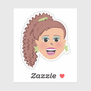 Crimped side pony