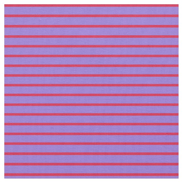 Crimson and Purple Pattern of Stripes Fabric (Close Up)