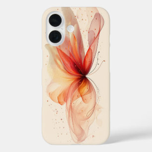 Crimson Bloom Art Phone Case