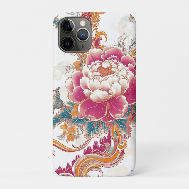 Crimson Bloom Case-Mate iPhone Case (Back)