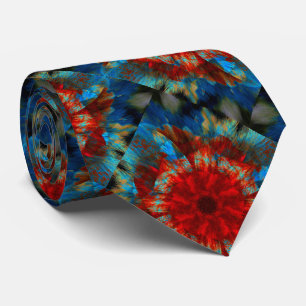 Crimson Bloom Radiance Tie