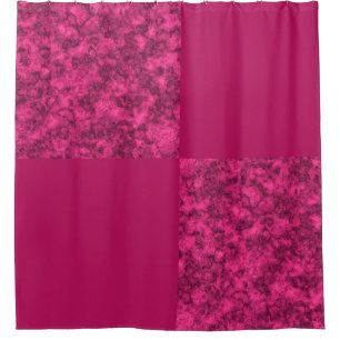 Crimson bright shower curtain