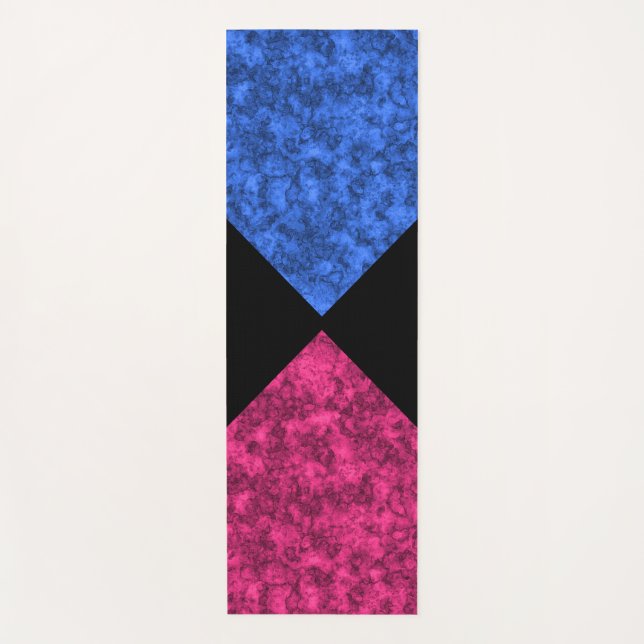 Crimson bright yoga mat (Front)