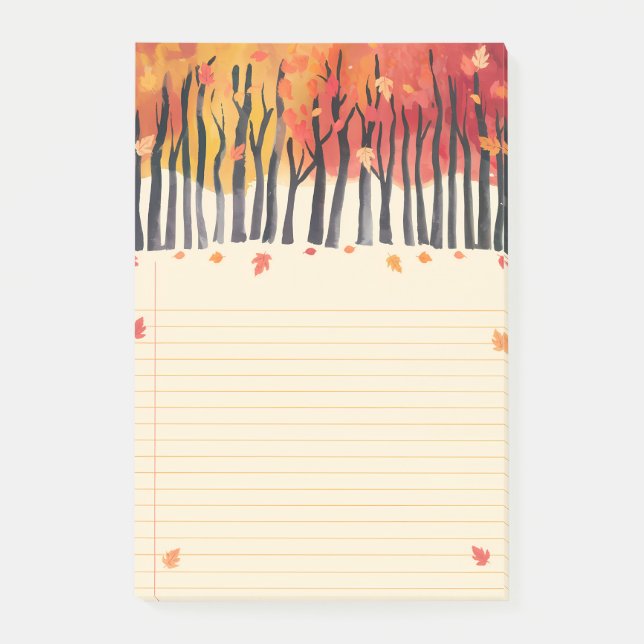 Crimson Canopy Post-it Notes (Front)