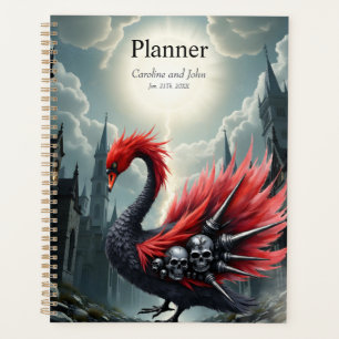 Crimson Cathedral Swan. Planner