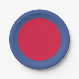 Crimson Core Bold Party Plate – Customisable