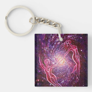 Crimson dream key ring