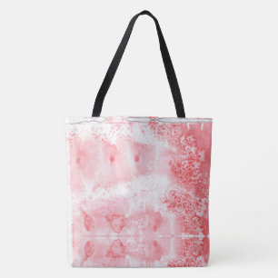 Crimson Echoes Tote Bag