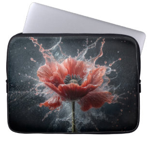Crimson Explosion Laptop Sleeve