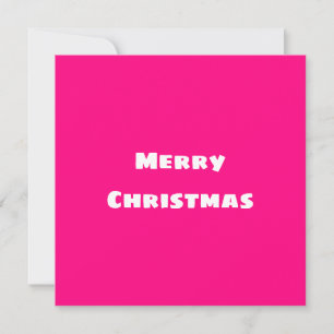 Crimson Festive Merry Christmas Card
