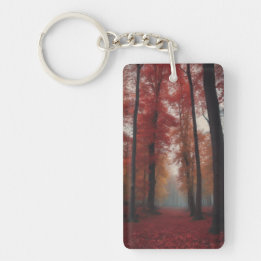 Crimson Forest Key Ring