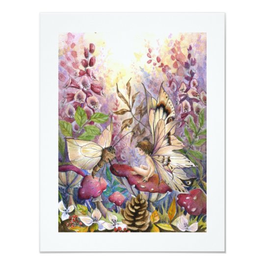 Crimson Foxglove Card