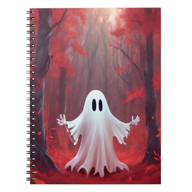 Crimson Ghost Notebook (Front)