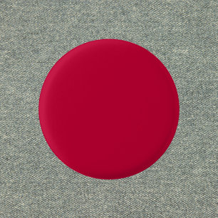 Crimson Glory Solid Color 3 Cm Round Badge