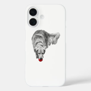 Crimson Glow iPhone 16 Case