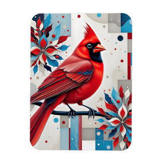 Crimson Harmony Magnet