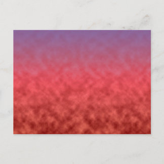 Crimson Haze at Dusk Postcard