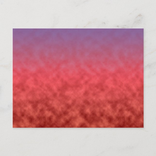 Crimson Haze at Dusk Postcard (Front)