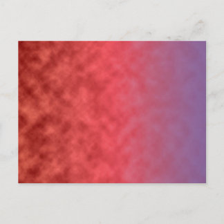 Crimson Haze at Dusk Postcard