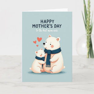 Crimson Hearts Mothers Love Card