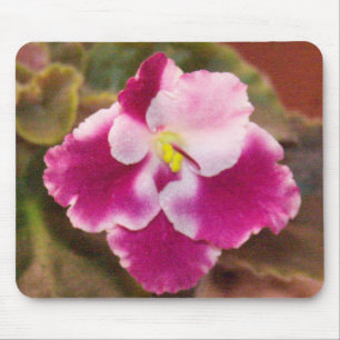 Crimson Ice African Violet Mouse Mat