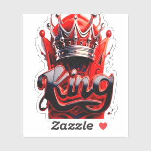 Crimson King Silver Crown - Urban Streetwear Editi