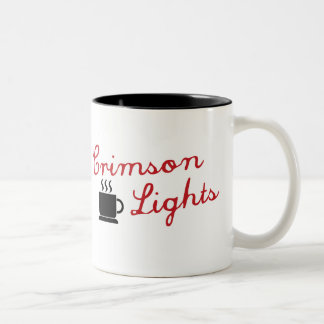 Crimson Lights Two-Tone Coffee Mug