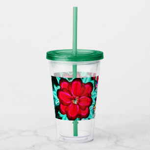 Crimson Majesty Acrylic Tumbler