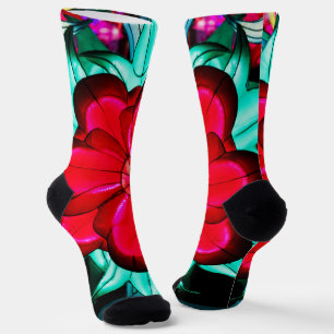 Crimson Majesty Socks