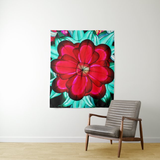 Crimson Majesty  Tapestry (In Situ)