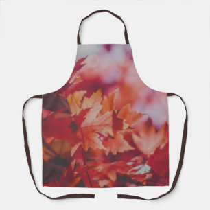 Crimson Maple Reverie Apron