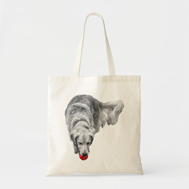 Crimson Night Walk Tote Bag (Front)
