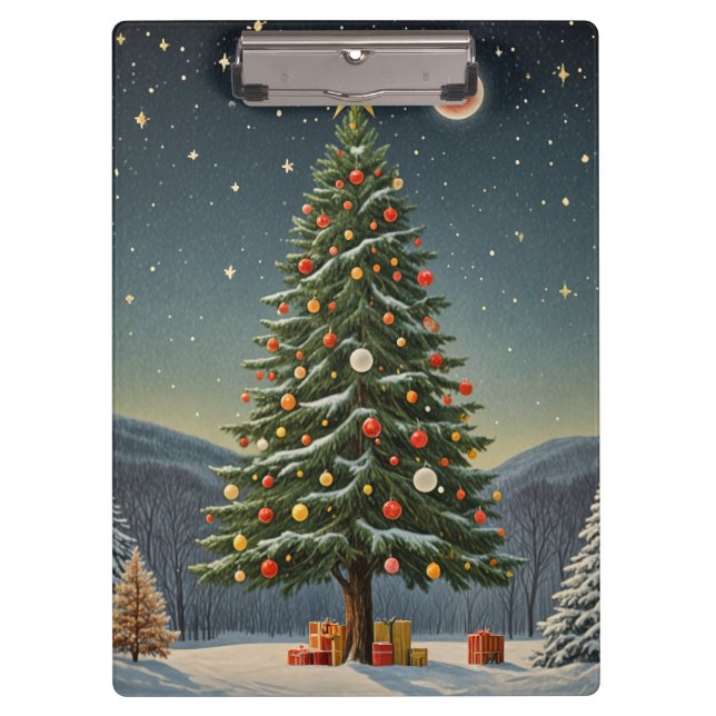 Crimson Noel Clipboard (Front)