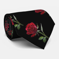 Crimson on Ebony: The Single Red Rose,