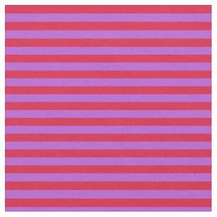 Crimson & Orchid Lined/Striped Pattern Fabric
