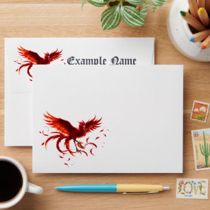 Crimson Phoenix of the Moonlit Tide. Envelope
